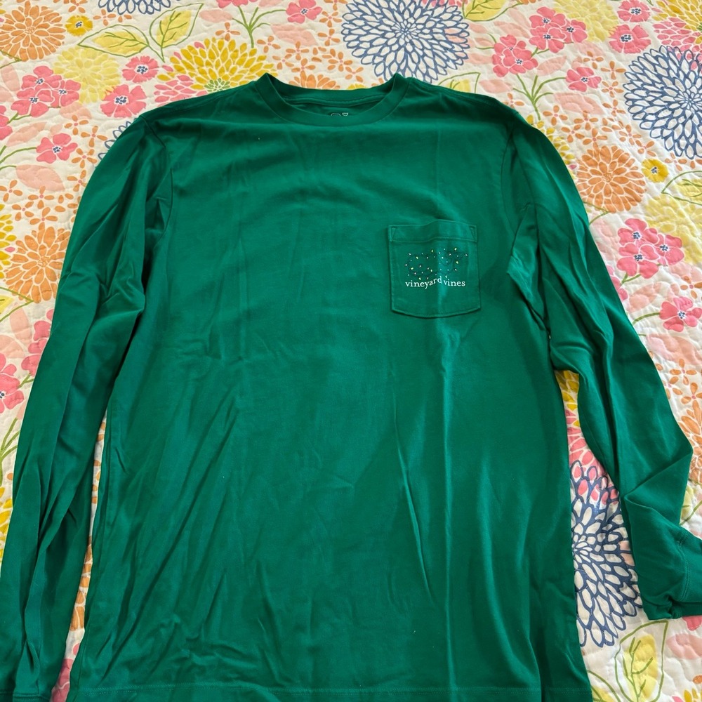 Xs long sleeve holiday vineyard vines long sleeve tshirt - Picture 1 of 4